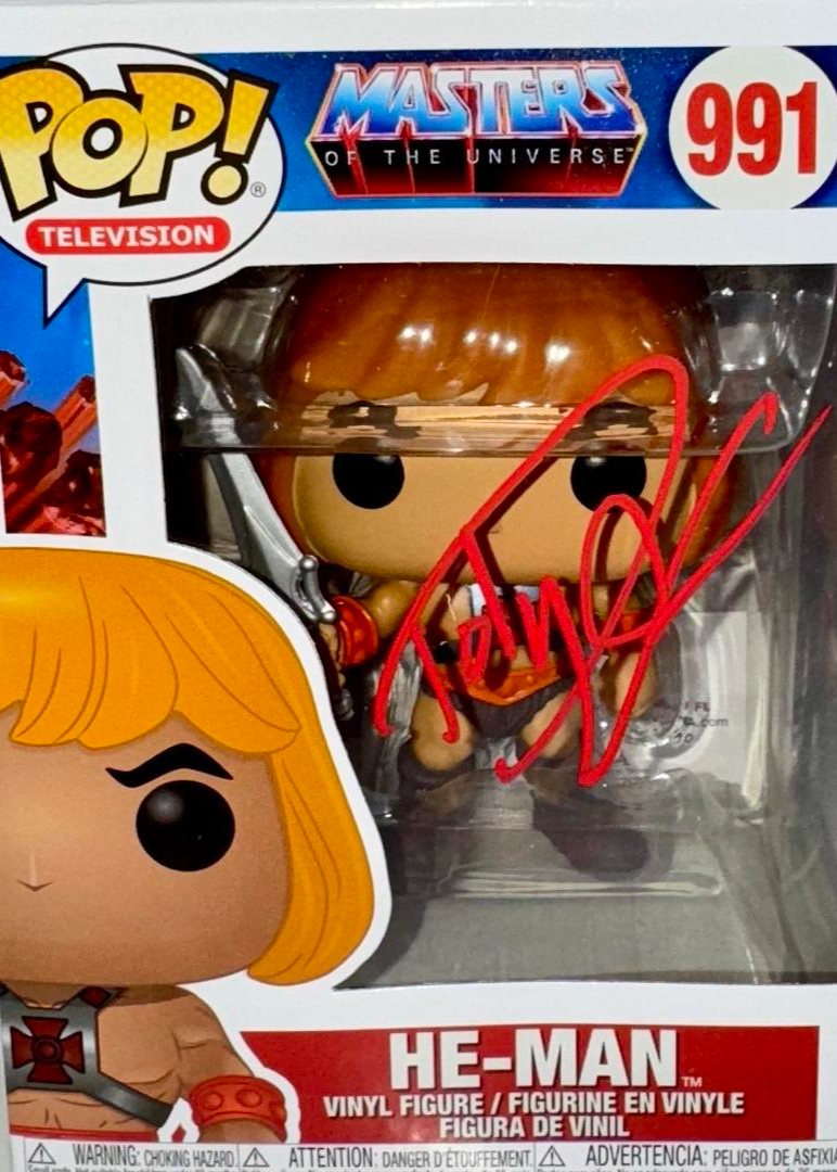 Dolph Lundgren Signed Funko Pop #991 (He-Man) - JSA COA